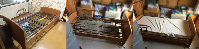 アンネル介護用電動ベッドの引越し運送画像