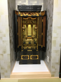金仏壇運送画像