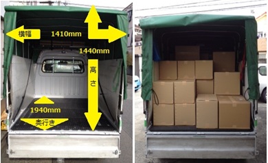赤帽車荷台画像